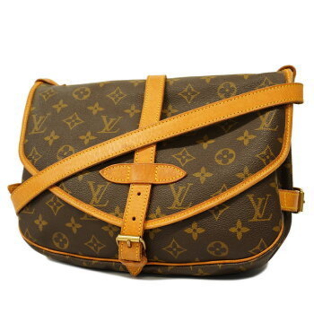 Louis Vuitton Monogram Saumur Shoulder Bag
